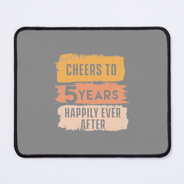 Item preview, 5Th 5 Year Wedding Anniversary After Husband Wife designed and sold by DyanStoy.