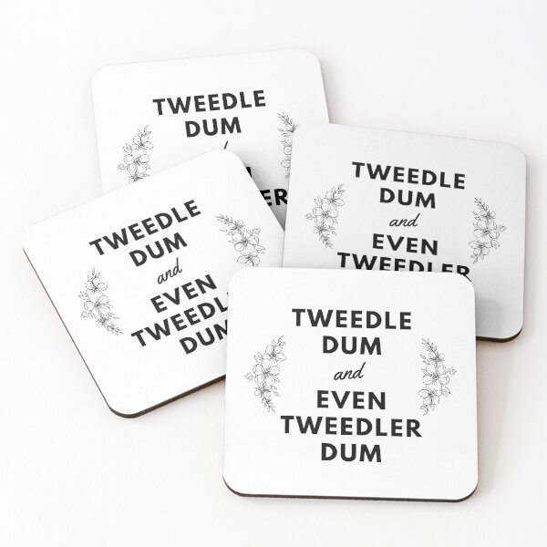 Item preview, Tweedle Dum & Even Tweedler Dum designed and sold by emilysecor.