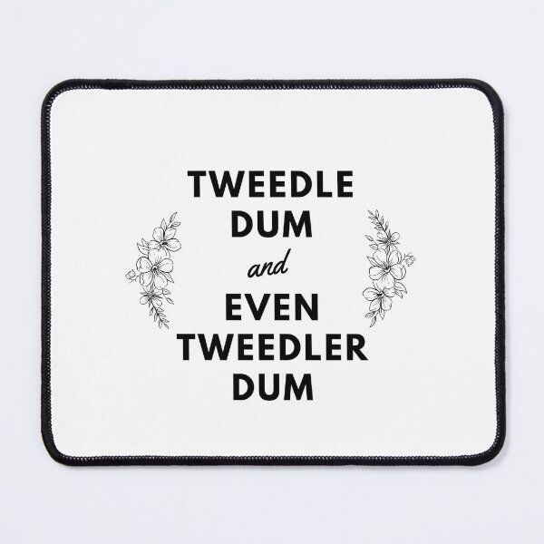Item preview, Tweedle Dum & Even Tweedler Dum designed and sold by emilysecor.