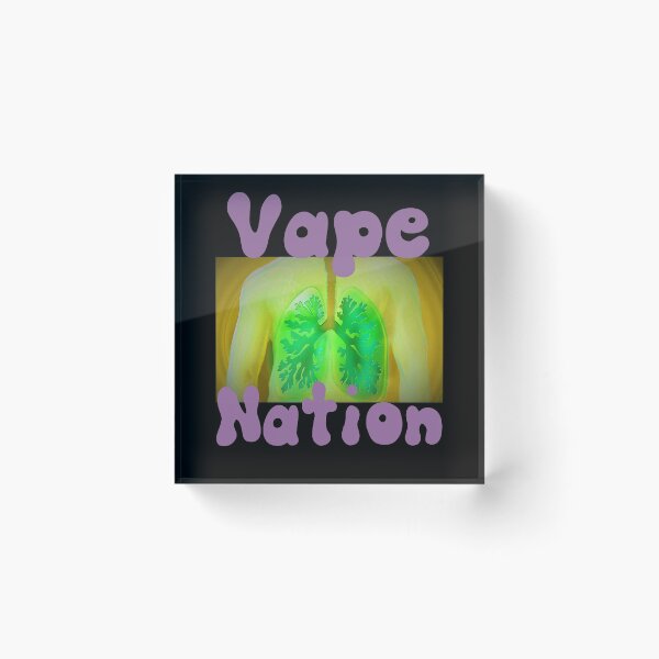 Item preview, h3 Inspired VAPE NATION Lungs Meme Graphic designed and sold by blueversion.