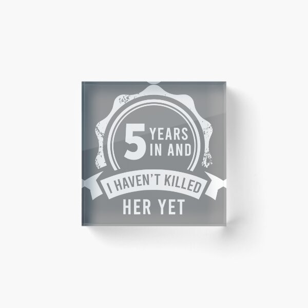Item preview, 5Th 5 Year Wedding Anniversary Yet Husband Wife designed and sold by DyanStoy.