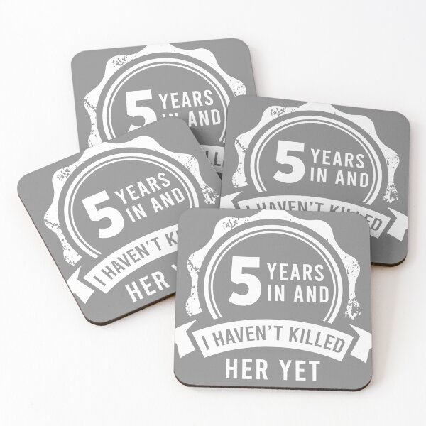 Item preview, 5Th 5 Year Wedding Anniversary Yet Husband Wife designed and sold by DyanStoy.