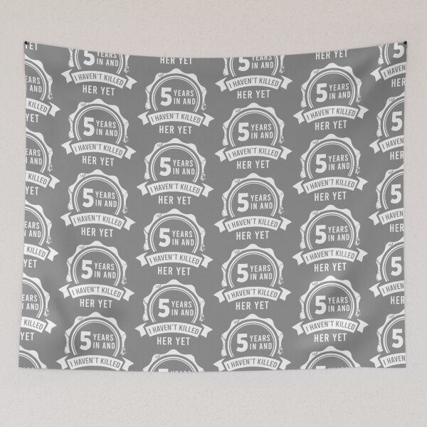 Item preview, 5Th 5 Year Wedding Anniversary Yet Husband Wife designed and sold by DyanStoy.
