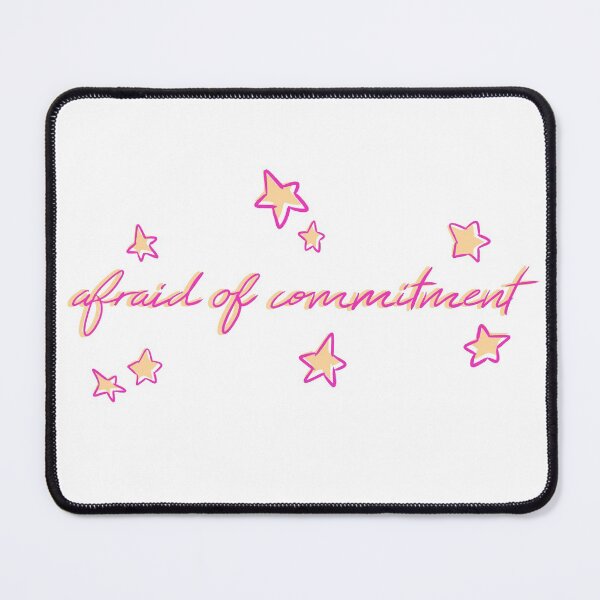 Item preview, afraid of commitment designed and sold by rainbowcatnip.