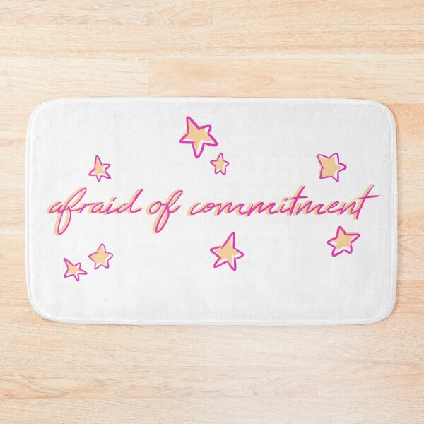 Item preview, afraid of commitment designed and sold by rainbowcatnip.