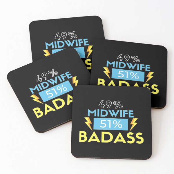 Item preview, Midwife BADASS   designed and sold by MandyStang.