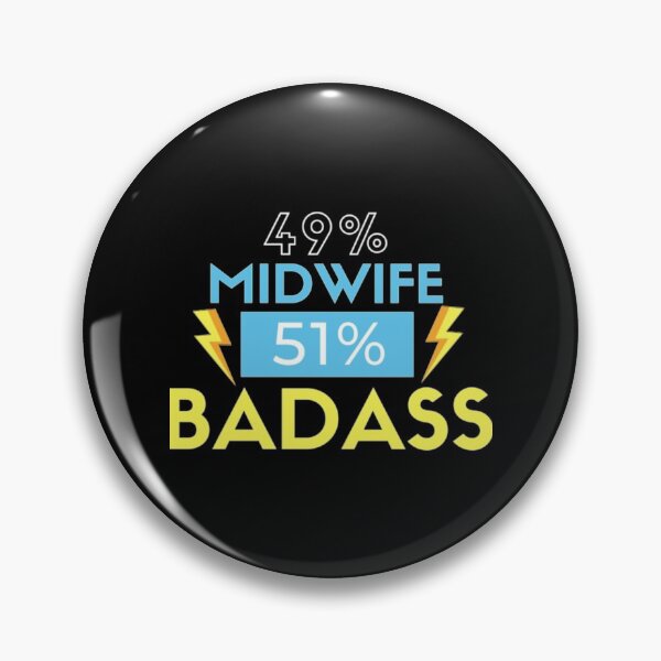 Item preview, Midwife BADASS   designed and sold by MandyStang.