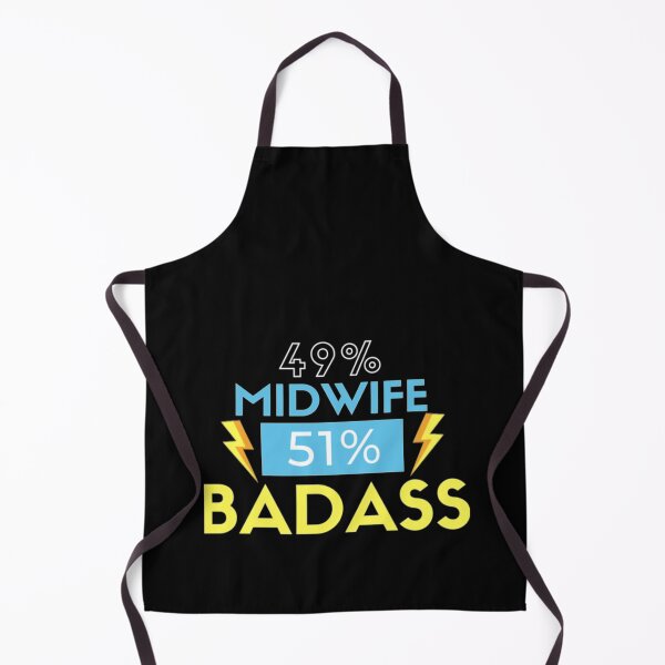 Artikelvorschau, Hebamme BADASS entworfen und verkauft von MandyStang.