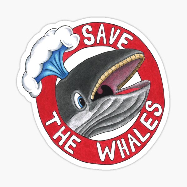 Aperçu de l'œuvre Sauvez les baleines créée et vendue par SBTF17rb.