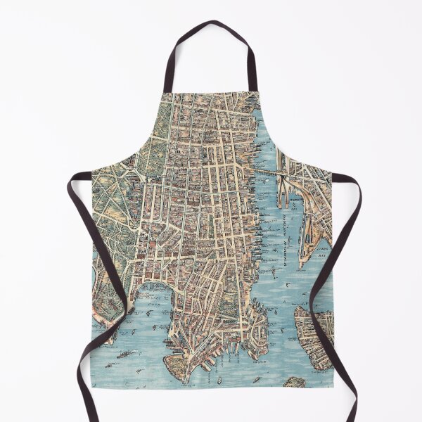 Item preview, 1902 Vintage Bird's-eye View Map of Sydney, Australia designed and sold by Gin  Neko.