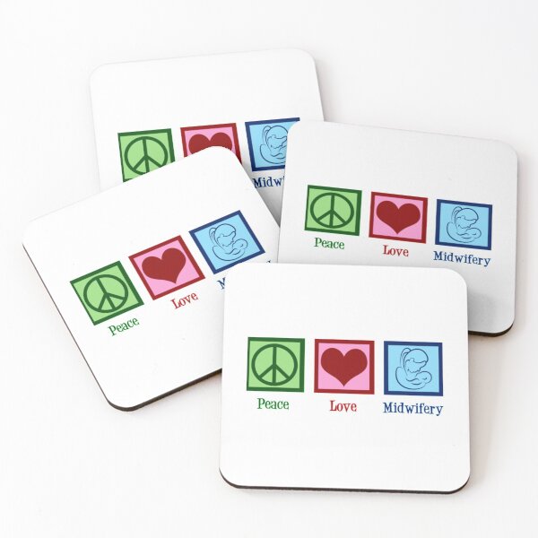 Item preview, Midwife Peace Love Midwifery   designed and sold by MandyStang.
