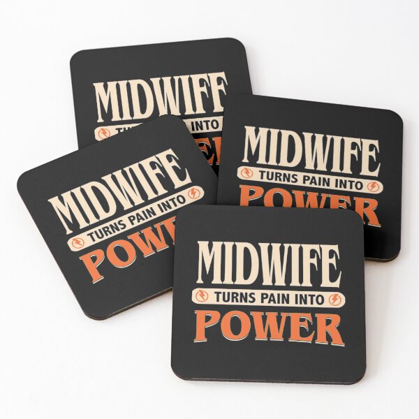 Item preview, Midwife turns pain into power   designed and sold by MandyStang.