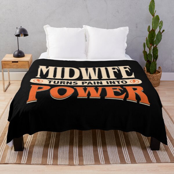 Item preview, Midwife turns pain into power   designed and sold by MandyStang.