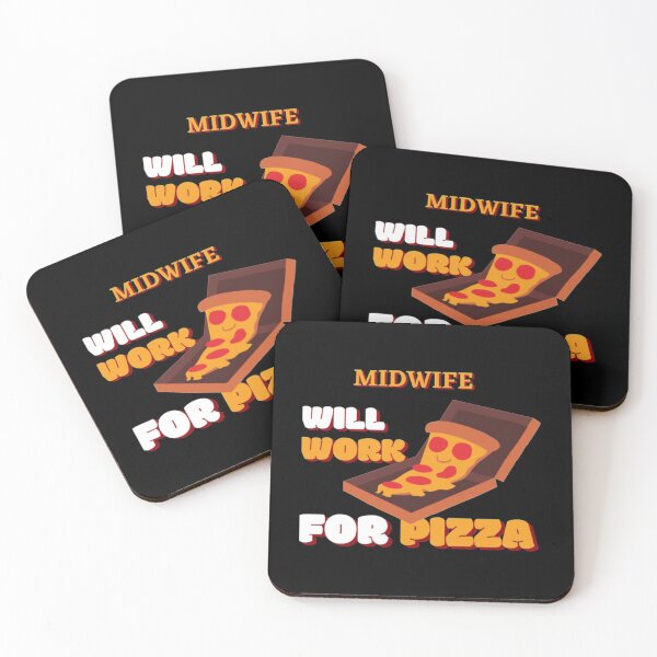 Item preview, Midwife Will Work for Pizza   designed and sold by MandyStang.