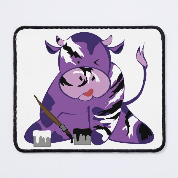 Item preview, EDS Zebra Purple Cow designed and sold by RedTailArts.