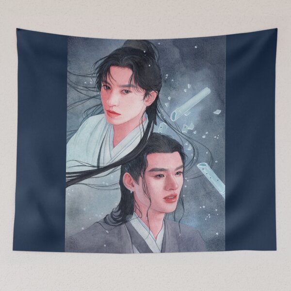 Item preview, “不合时宜"/ “Untimely”  Word of Honor | Zhou Zishu | Wen Kexing｜山河令 | 周子舒 | 张哲瀚 | 温客行 | 龚俊  designed and sold by Lin Artist.
