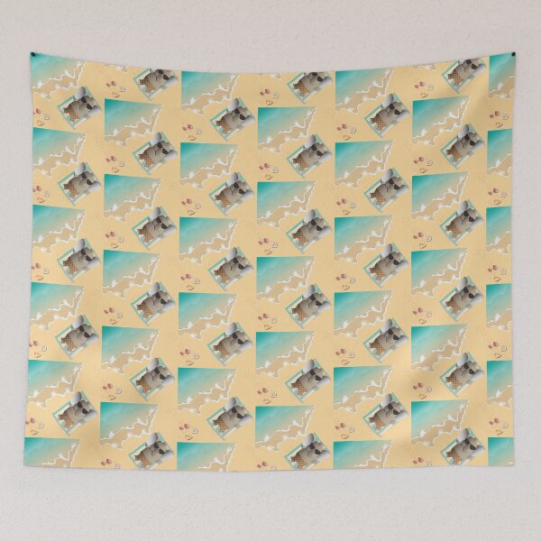 Item preview, Elephant at the beach designed and sold by ArtCarollina.