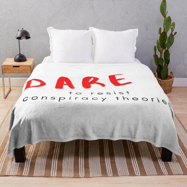 Item preview, DARE to resist conspiracy theories designed and sold by Corrie Mick.
