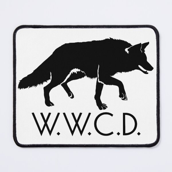 Item preview, WWCD What Would Coyote Do designed and sold by RedTailArts.