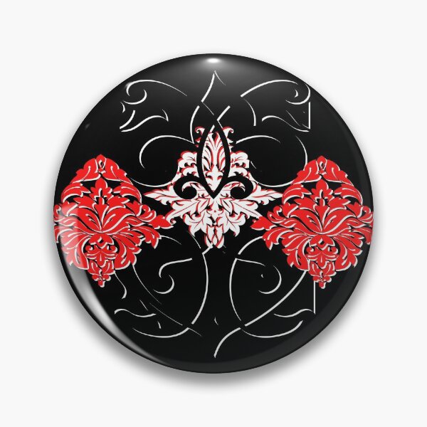 Item preview, Red, Black, and White Ornate  design  designed and sold by jcad216.