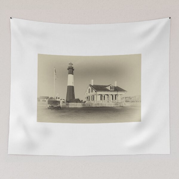 Item preview, Tybee Island Lighthouse Station in Sepia designed and sold by nbrandsberg.