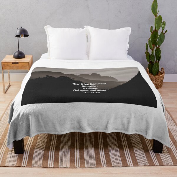 Item preview, Try Again Fail Again Beckett Quote designed and sold by nbrandsberg.