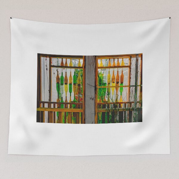 Item preview, Wine Bottle Window McClellanville designed and sold by nbrandsberg.