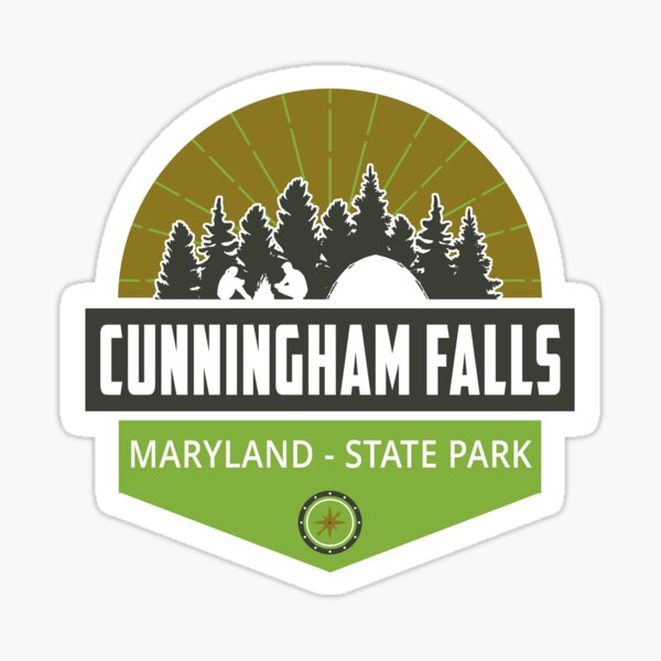 Item preview, Cunningham Falls State Park Trees Logo designed and sold by VanyaKar.