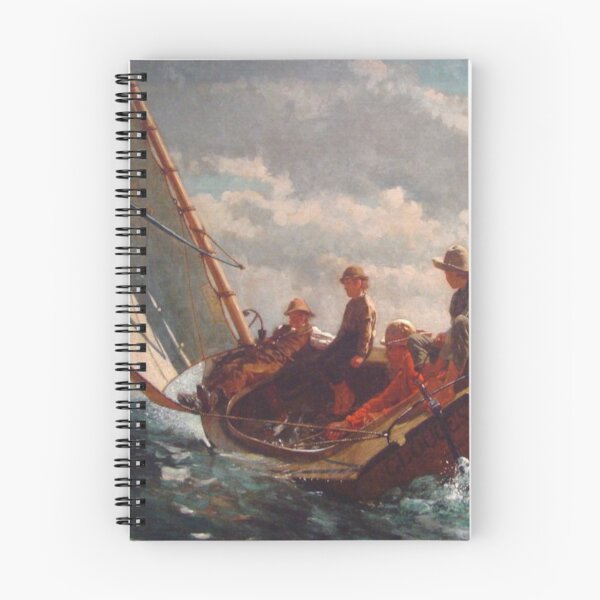 Item preview, Winslow Homer's Breezing Up designed and sold by mosfunky.