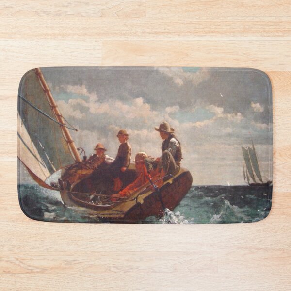 Item preview, Winslow Homer's Breezing Up designed and sold by mosfunky.