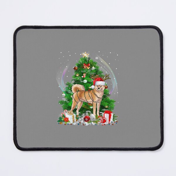 Item preview, Akita Christmas Tree Light Pajama Dog Xmas designed and sold by DyanStoy.