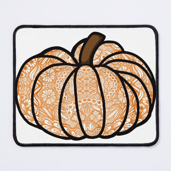 Item preview, Pumpkin Zentangle designed and sold by BohemianDesignz.