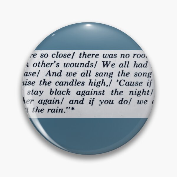 Item preview, Lyrics to Melanie's Lay Down (Candles in the Rain)  designed and sold by Jenniferkate72.