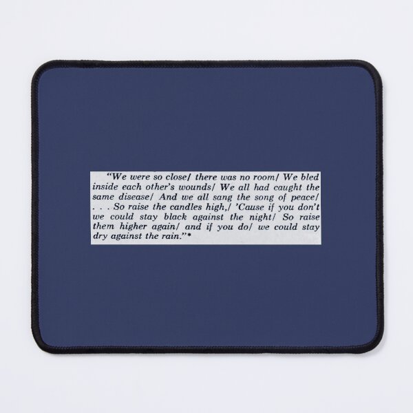 Item preview, Lyrics to Melanie's Lay Down (Candles in the Rain)  designed and sold by Jenniferkate72.