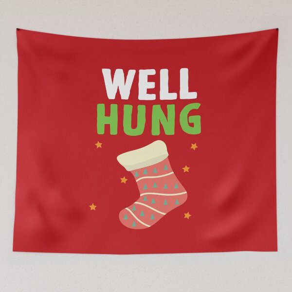 Item preview, Well Hung Christmas Stocking designed and sold by HighEndLowCost.
