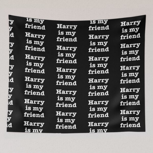 Item preview, harry is my friend designed and sold by cool stickerz.