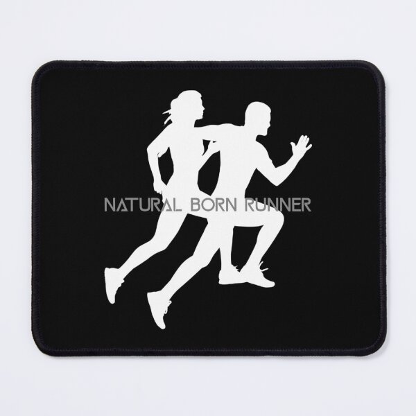 Item preview, NATURAL BORN RUNNER MAN AND WOMAN ► MOTIVATIONAL // RUN designed and sold by MORE-THE-BRAND.