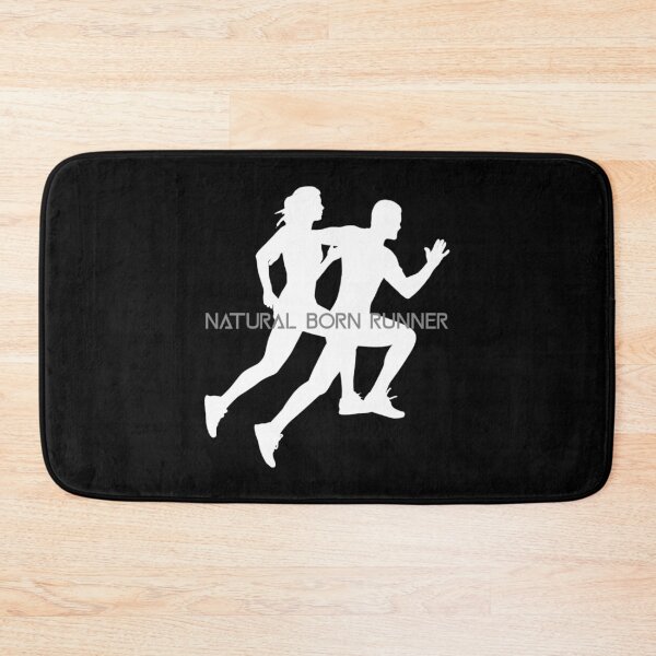 Item preview, NATURAL BORN RUNNER MAN AND WOMAN ► MOTIVATIONAL // RUN designed and sold by MORE-THE-BRAND.