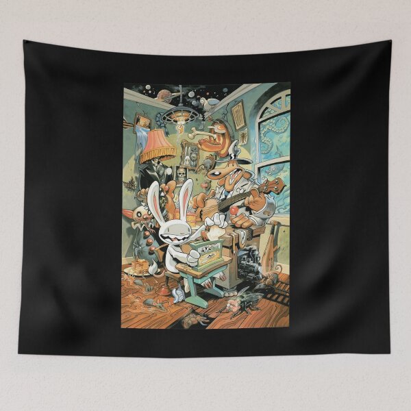 Item preview, Occupiers Of A Universe Sam And Max Typical Fictional Characters  Poster Carl Cox designed and sold by HolberSamAndMax.