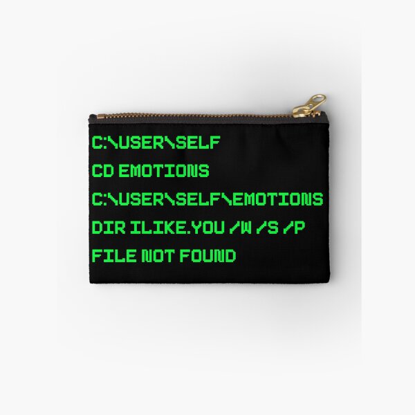 Item preview, ILike.You File Not Found - Funny Tech Geek designed and sold by Kashear.