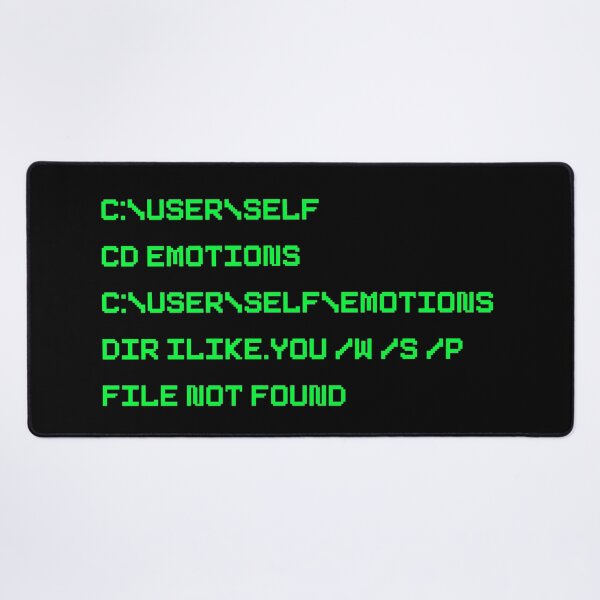 Item preview, ILike.You File Not Found - Funny Tech Geek designed and sold by Kashear.