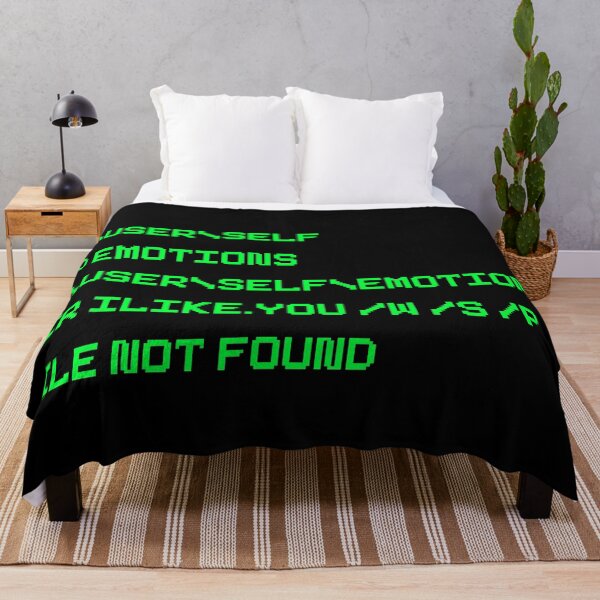 Item preview, ILike.You File Not Found - Funny Tech Geek designed and sold by Kashear.