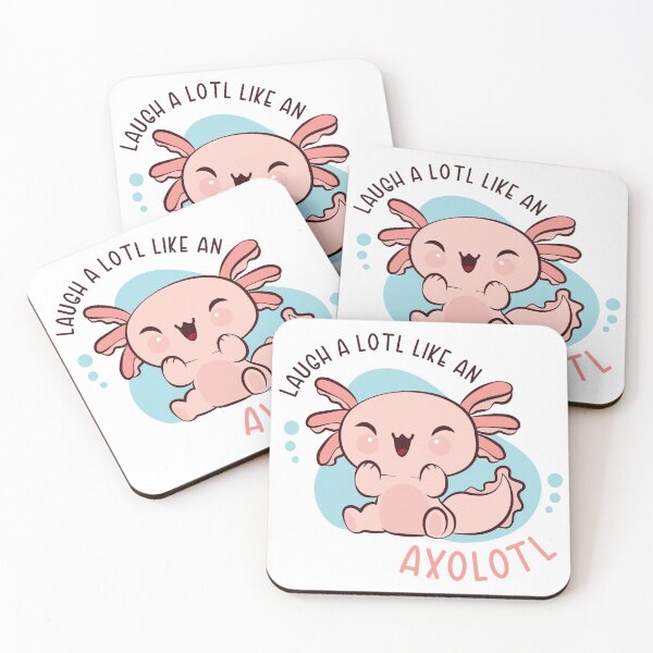 Item preview, Laugh A Lotl Like An Axolotl designed and sold by SewnMemories.