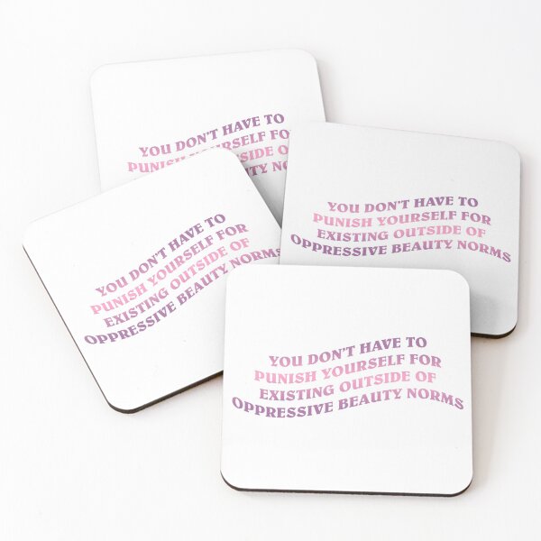 Item preview, no oppressive beauty norms designed and sold by craftordiy.art.