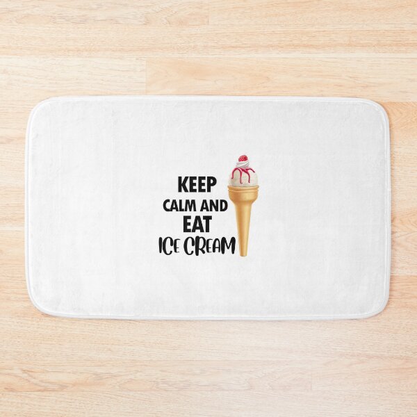 Item preview, Keep Calm and Eat Ice Cream designed and sold by officialfanclub.