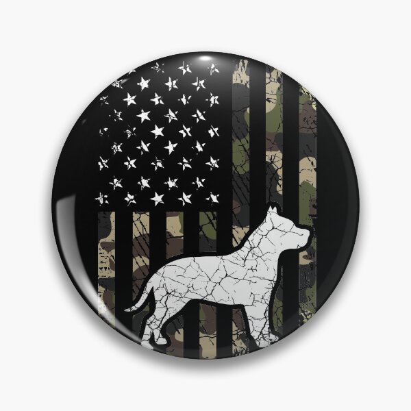 Item preview, Pitbull Camouflage USA Flag designed and sold by rafaeltto.