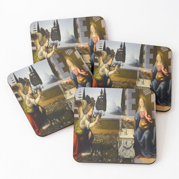 Item preview, Leonardo Da Vinci's Annunciation designed and sold by mosfunky.