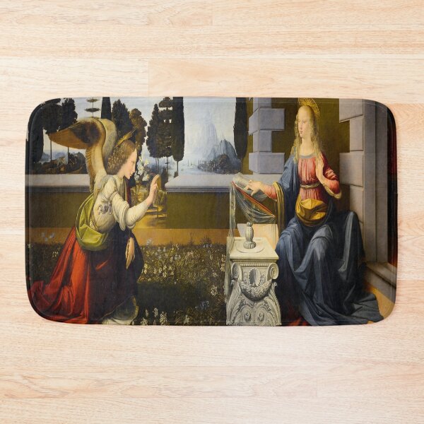 Item preview, Leonardo Da Vinci's Annunciation designed and sold by mosfunky.
