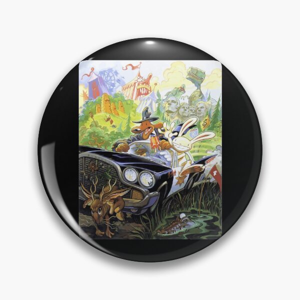 Item preview, Occupiers Of A Universe Sam And Max Typical Fictional Characters Hit The Road Rave Acid designed and sold by HolberSamAndMax.