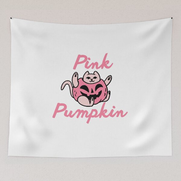Item preview, In October We Wear Pink Pumpkin Plaid designed and sold by PiDesignn.